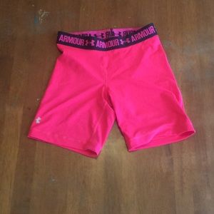 Under armour compression shorts